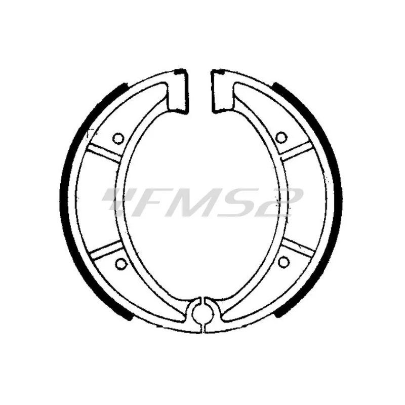 Ganasce Freno FSB812, codice 225129111