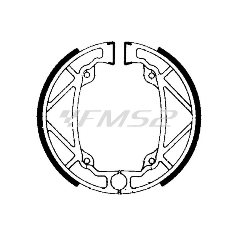 Ganasce Freno FSB817, codice 225129116