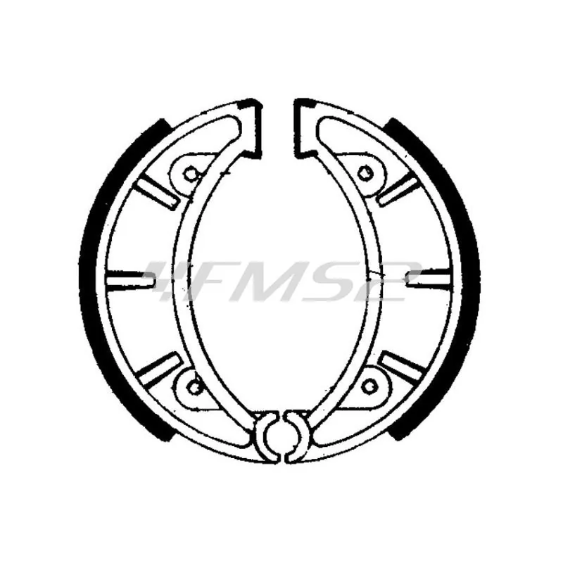 Ganasce Freno FSB821, codice 225129120