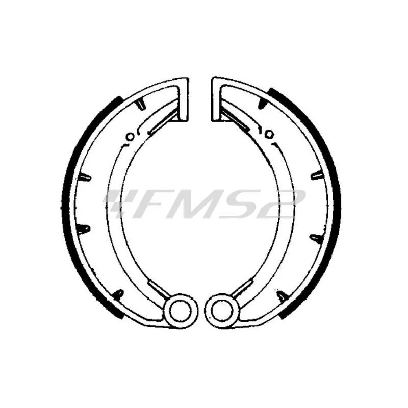 Ganasce Freno FSB824, codice 225129123