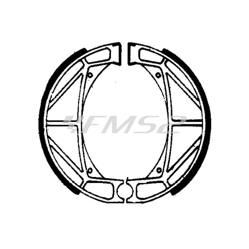 Ganasce Freno FSB849, codice 225129147
