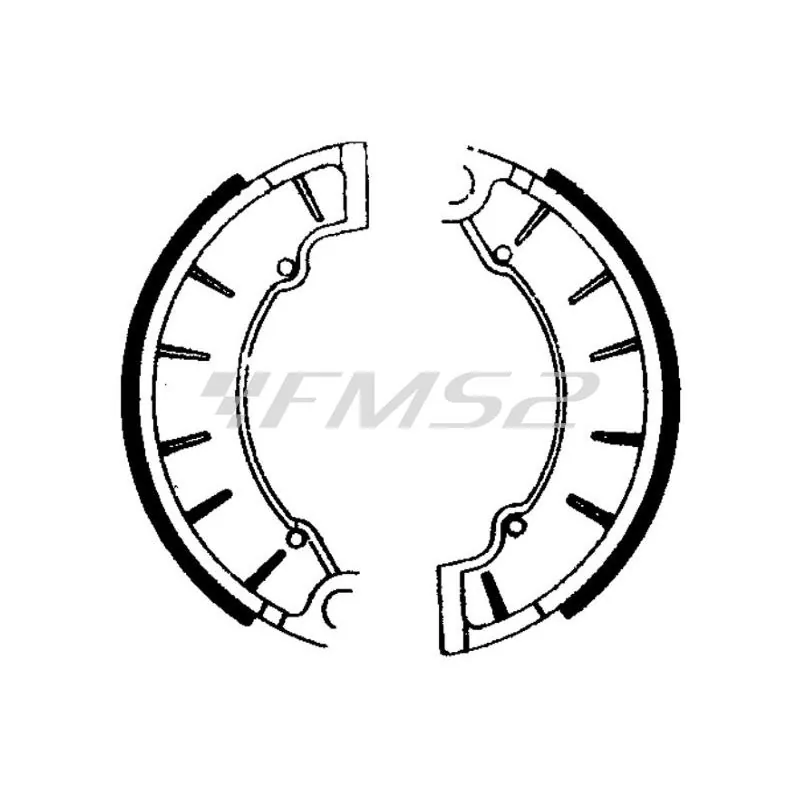 Ganasce Freno FSB855, codice 225129153