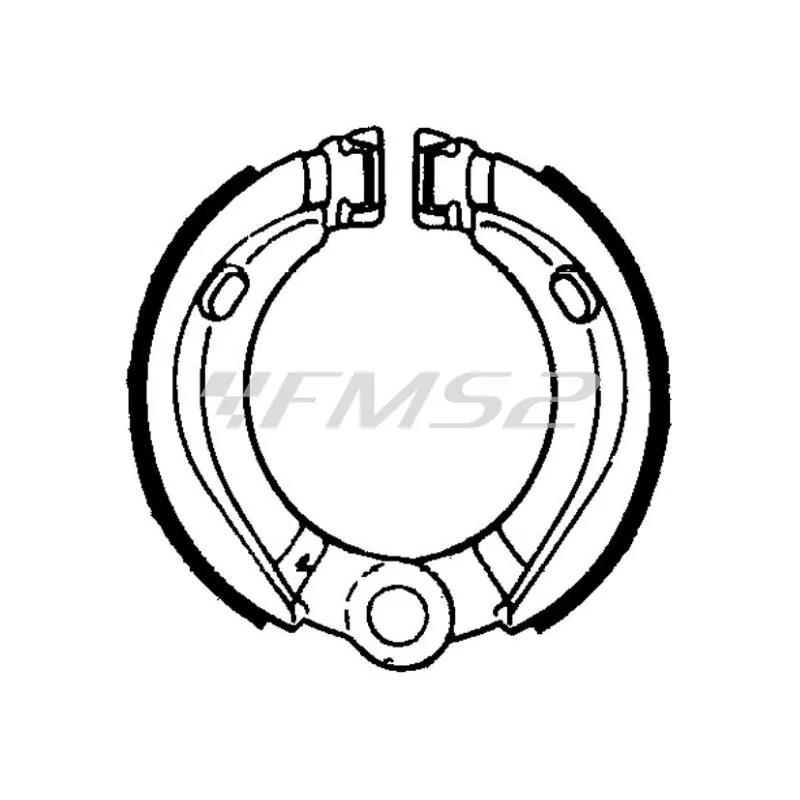 Ganasce Freno FSB871, codice 225129168