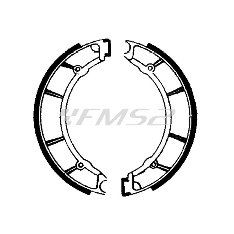 Ganasce Freno FSB880, codice 225129177