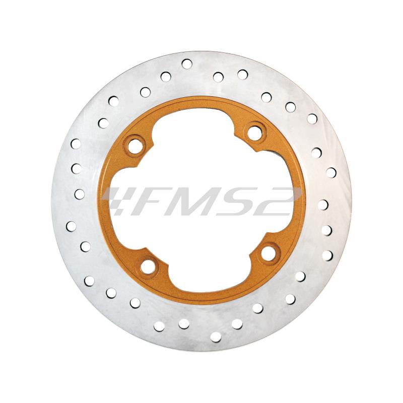 Disco freno anteriore RMS diametro 220 mm per maxi scooter Honda SH 125 e 150cc prodotti dal 2001 fino al 2008 con riferimento originale 45351-kgf-900, codice 225162200
