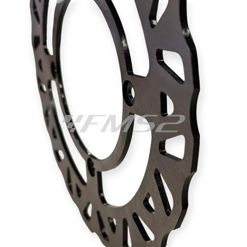 225162970 Disco freno posteriore RMS a margherita da 220 mm specifico per Beta Enduro/Motard RR 50cc 2T dal 2012 e Enduro/Motard RR 125cc 4T