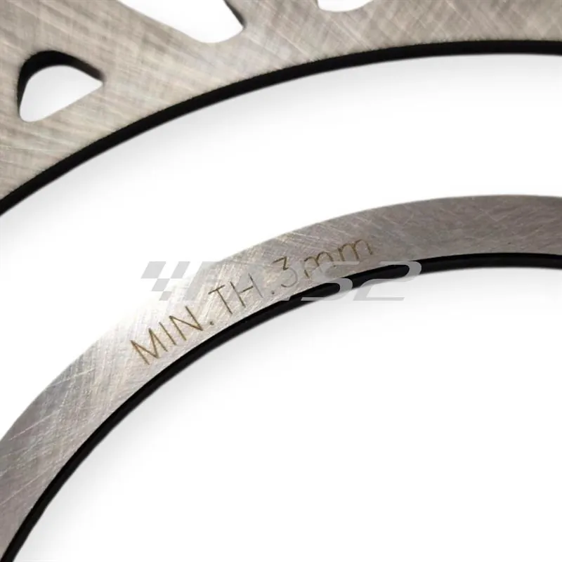 225162970 Disco freno posteriore RMS a margherita da 220 mm specifico per Beta Enduro/Motard RR 50cc 2T dal 2012 e Enduro/Motard RR 125cc 4T