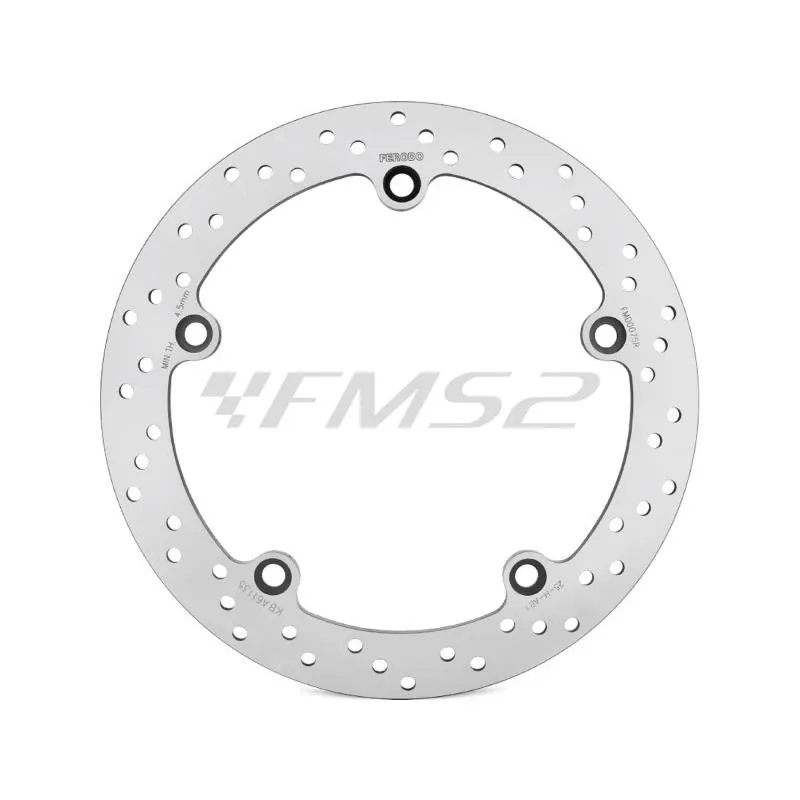 Disco Freno FMD0075R, codice 225169039