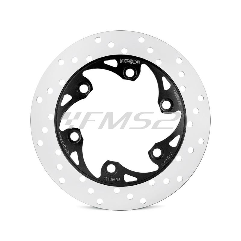 Disco freno FMD0472R, codice 225169357