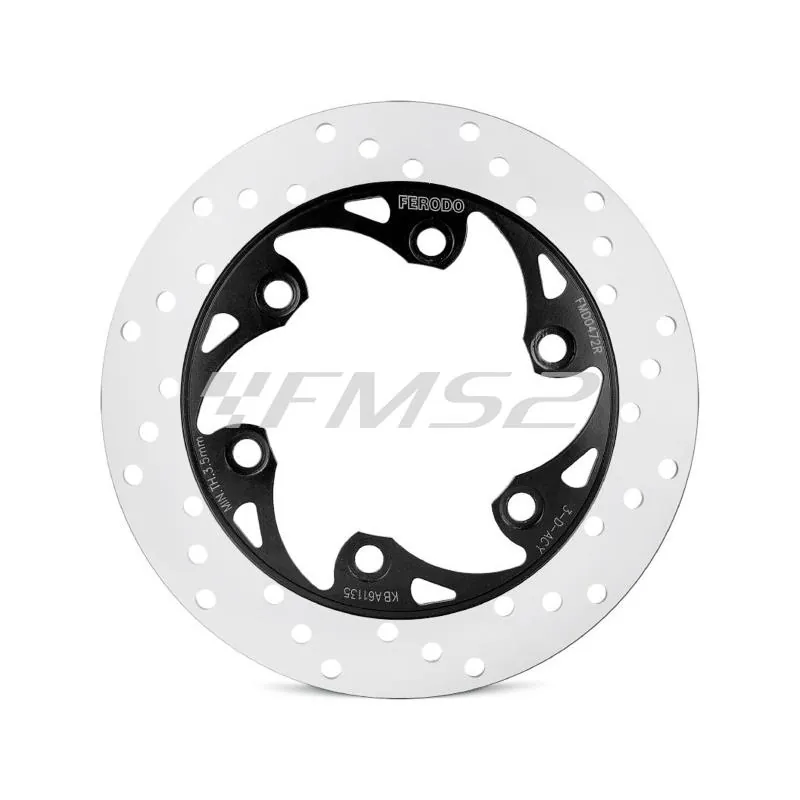 Disco freno FMD0472R, codice 225169357