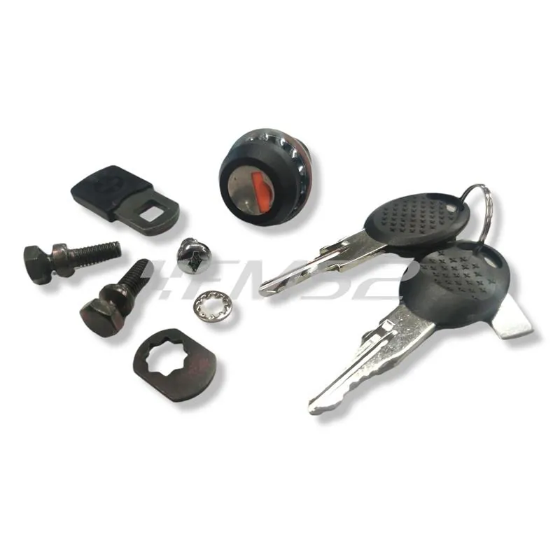 Kit serrature RMS completa dui accessori e serratura sella per scooter 50 Aprilia SR - SR lc - SR www - SR netscaper - SR stealth - Rally - Rally lc, ricambio 246050020