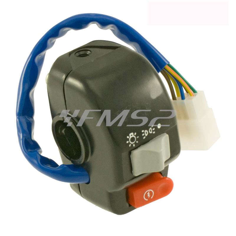 Devio fanali-luci destro RMS tipo originale per scooter Kymco Agility 50, ricambio 246090180