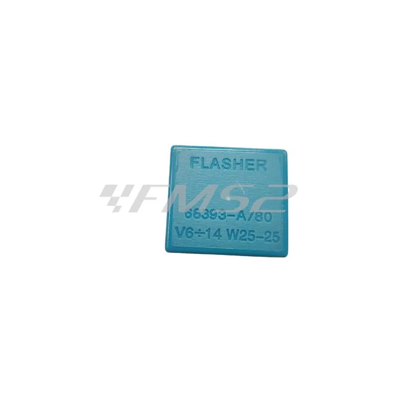 246120010 Intermittenza frecce RMS per Vespa con attacco a 3 poli e corrente alternata x Volano a 12 v (volt) e 21w. Vespa Pxe arcobaleno 125-150-200