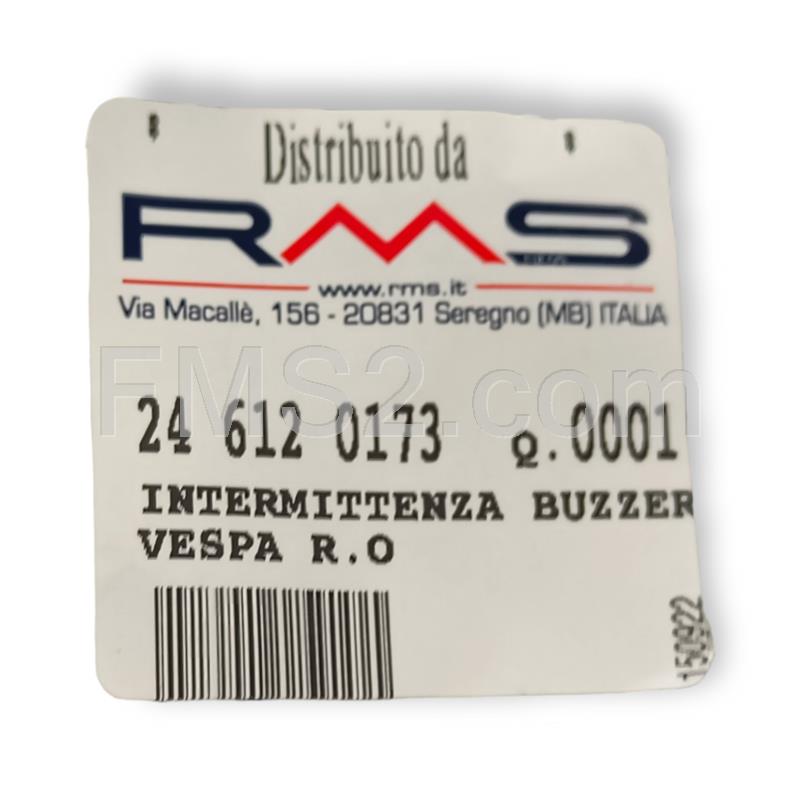 Intermittenza frecce con buzzer RMS adattabile a tutti i modelli di Vespa serie PX e LML, Pk 50 e 125, ricambio 246120173