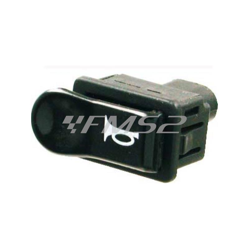 Pulsante nero clacson Piaggio 292364, codice 246130020