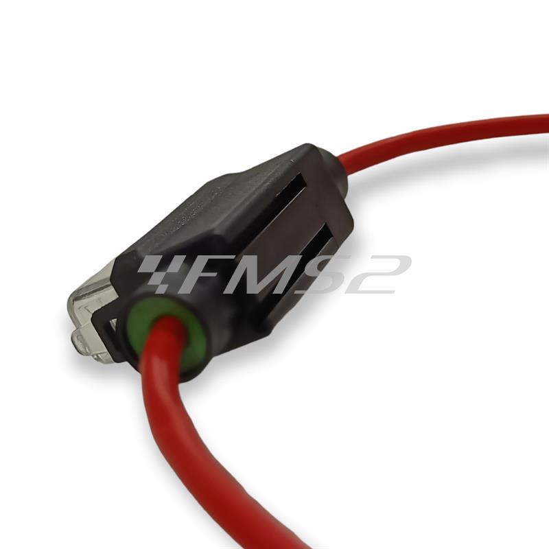 Kit Portafusibile Auto 14 AWG + 10 Fusibili 25A E 30A – Protezione Elettrica Per Veicoli
