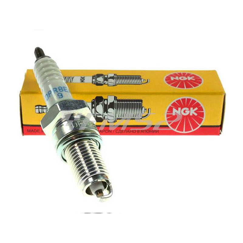 Candela NGK modello LMAR8A-9 lotto 4313 con resistenza, ricambio 246215057