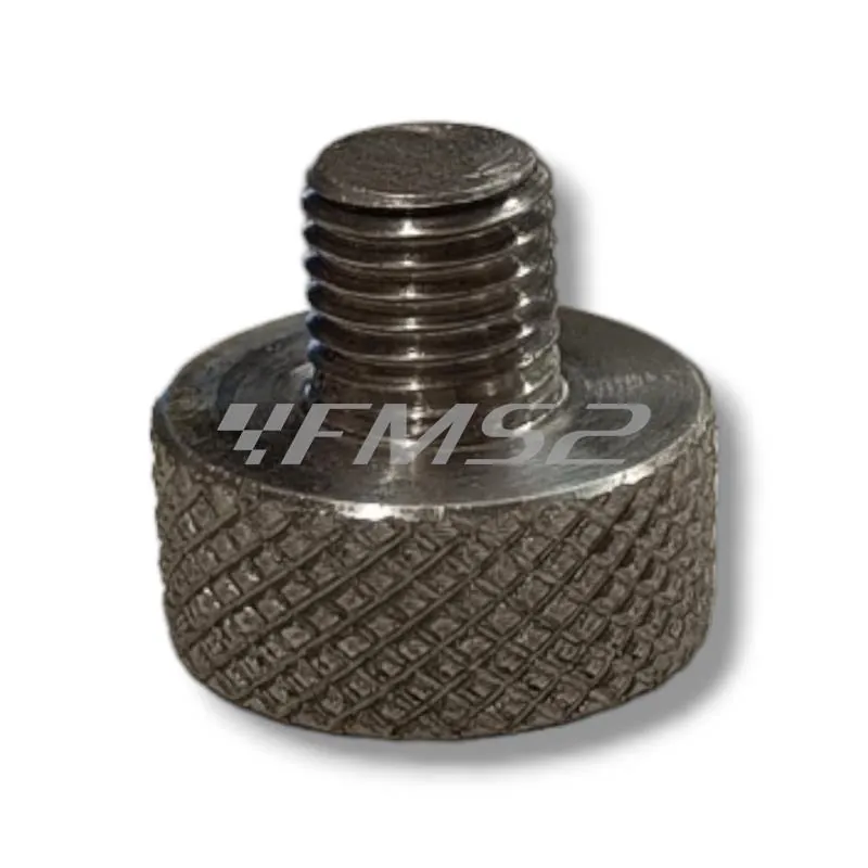 Disco graduato con scala 360° in alluminio anodizzato nero della EVOK RMS per mettere in fase le accensioni elettroniche ciclomotori, moto, scooter, vespa, ricambio 246365004