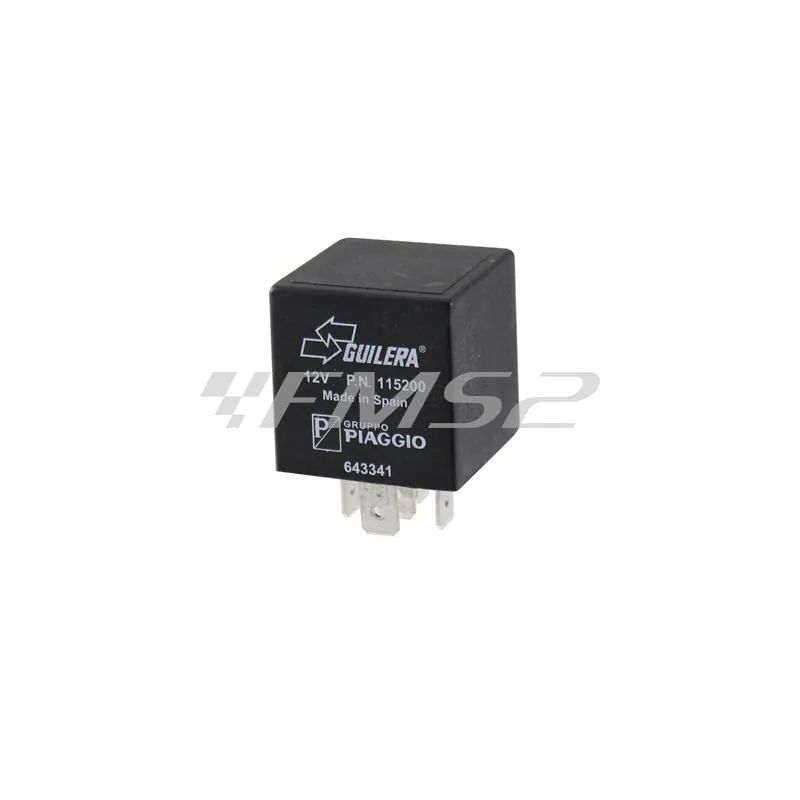 Rele' luci abbaglianti Piaggio Vespa Lx r.o. 643341, codice 246400160