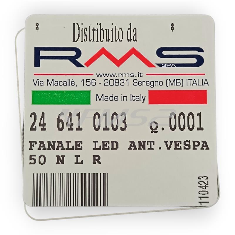 Fanale led ant.ve.50 c/circuit, ricambio 246410103