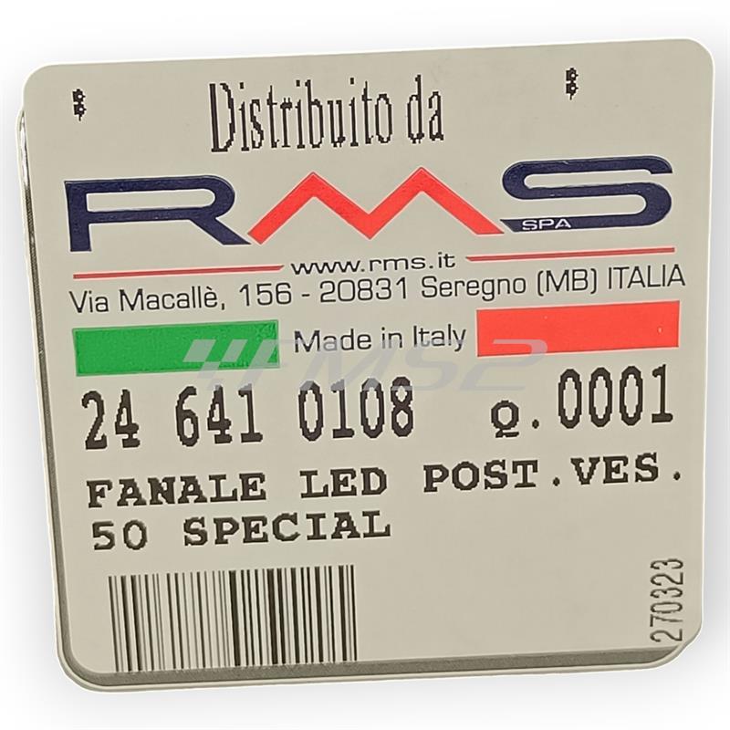 Fanale led post.ves.50 special, ricambio 246410108
