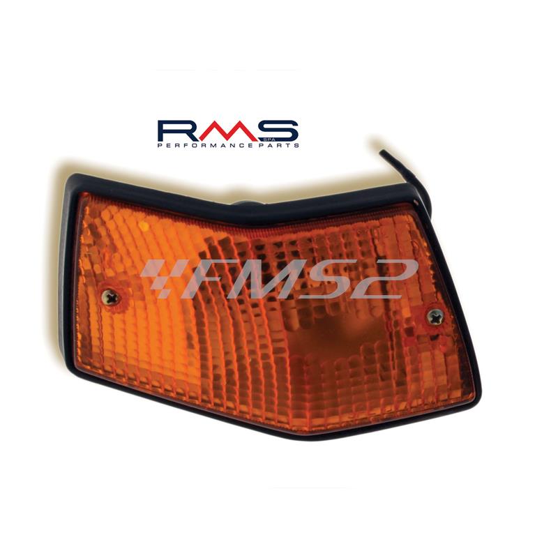 Freccia posteriore completa sinistra per Piaggio Vespa PX 125, 150, 200 prodotti fino al 1997 con freno anteriore a tamburo (Siem, RMS), ricambio 246480430