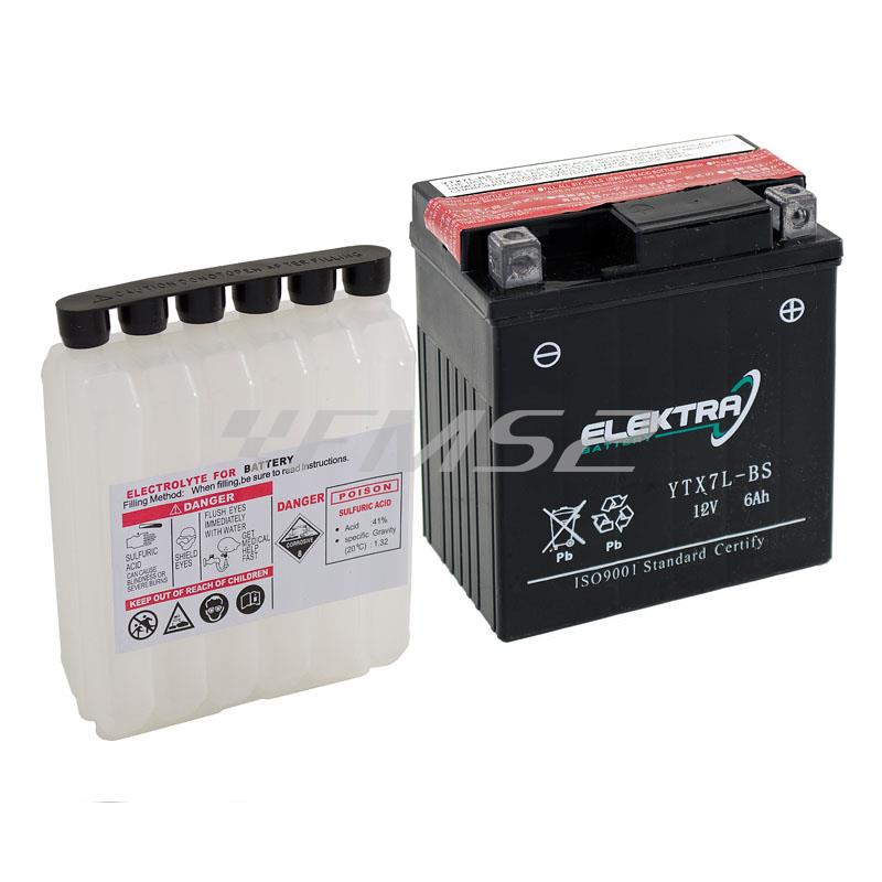 Batteria RMS YTX4L-BS 12 Volt - 3 Ah, tipo MF, ricambio 246610020