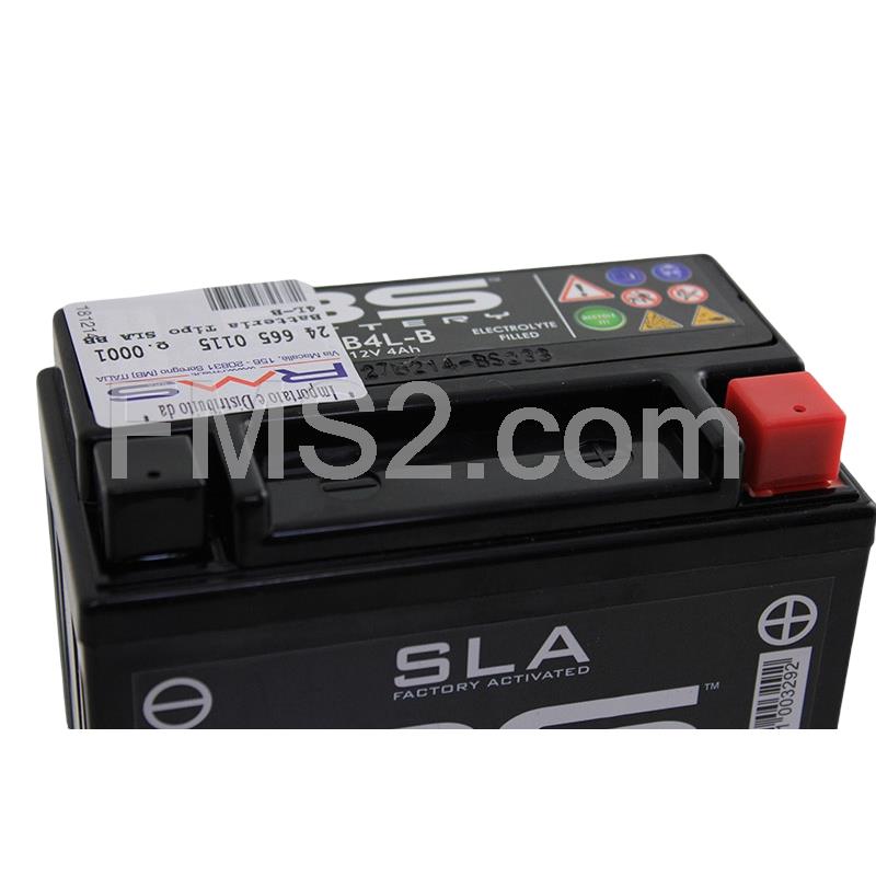 Batteria BS SLA BB4L-B 12 Volt - 4 Ah, ricambio 246650115