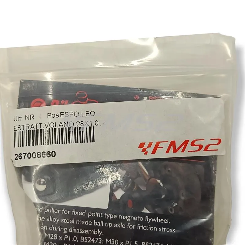 Estrattore per volano femmina con filetto interno passo 28x1,0, ricambio 267006660