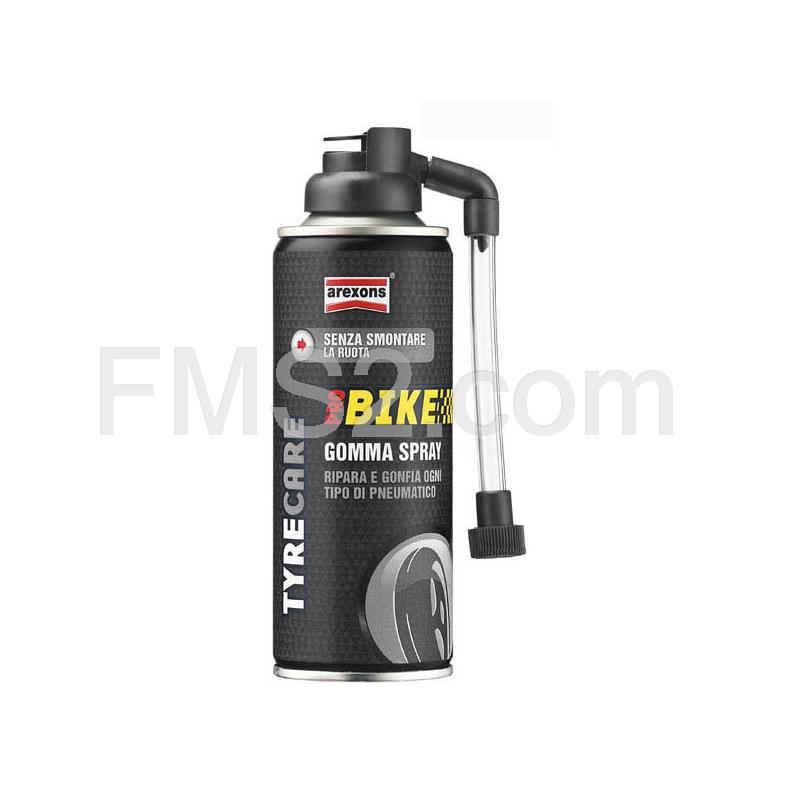 Spray gonfia e ripara gomma moto arexsons  da 200 ml, ricambio 267200010