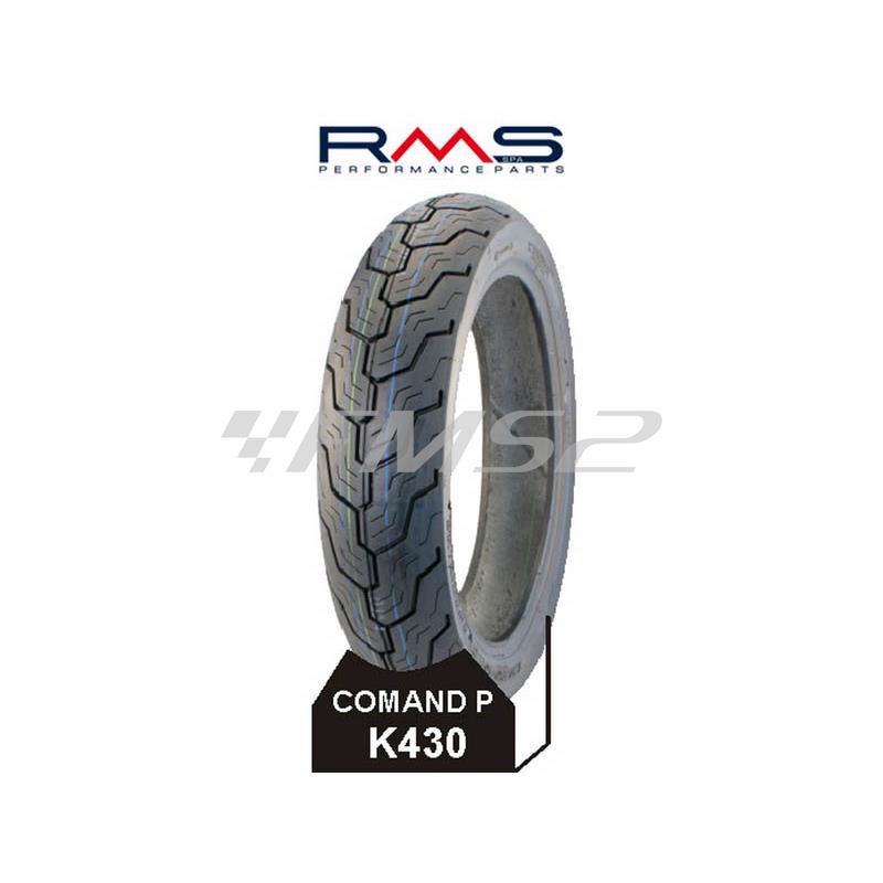 Pneumatico kenda (RMS) con misura 120/80-16 tl 60p k430 con battistrada stradale e tubeless, ricambio 993652004