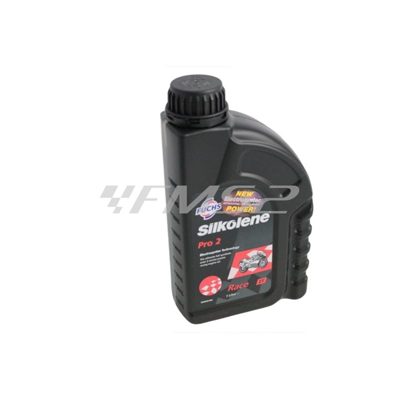 Olio miscela Silkolene pro 2 race electrosyntec technology 100% sintetico competizione, ricambio 600318550