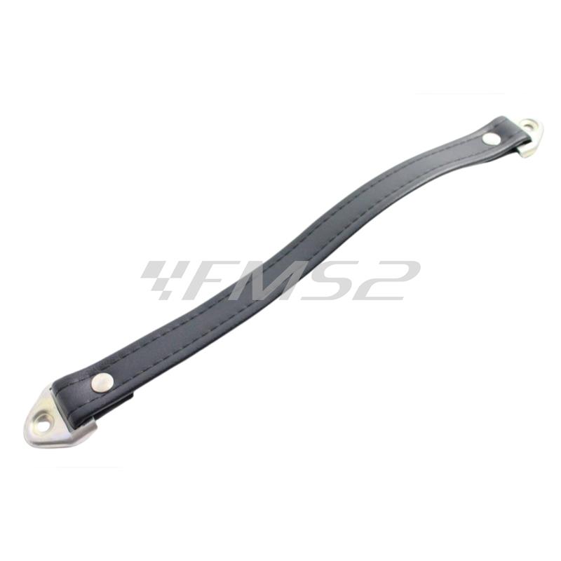 Maniglia spaam in pelle nera per sella Vespa 125 ET3 con codice s3107-s3110., ricambio 9510