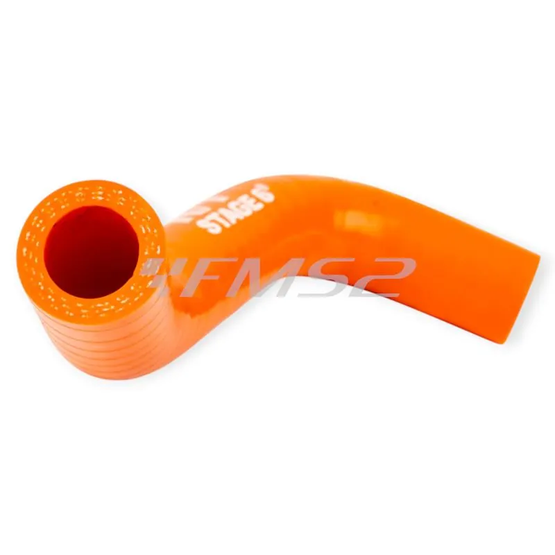 S6-01216600/OR Kit tubi radiatore Stage6 arancione per Yamaha Aerox/MBK Nitro Minarelli LC e tutti gli scooter con Motore Minarelli orizzontale a liquido