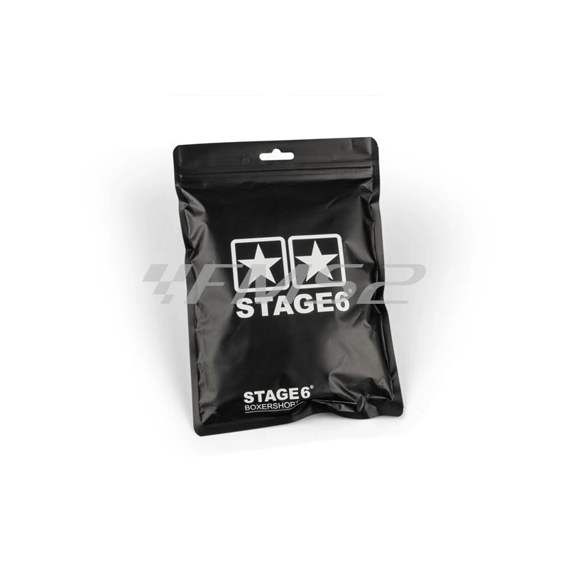 Boxer stage6 da uomo modello stars di colore nero e taglia L, ricambio S609400L