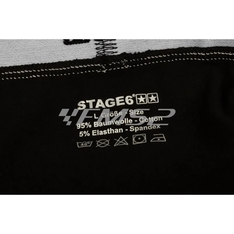 Boxer stage6 da uomo modello stars di colore nero e taglia S, ricambio S609400S