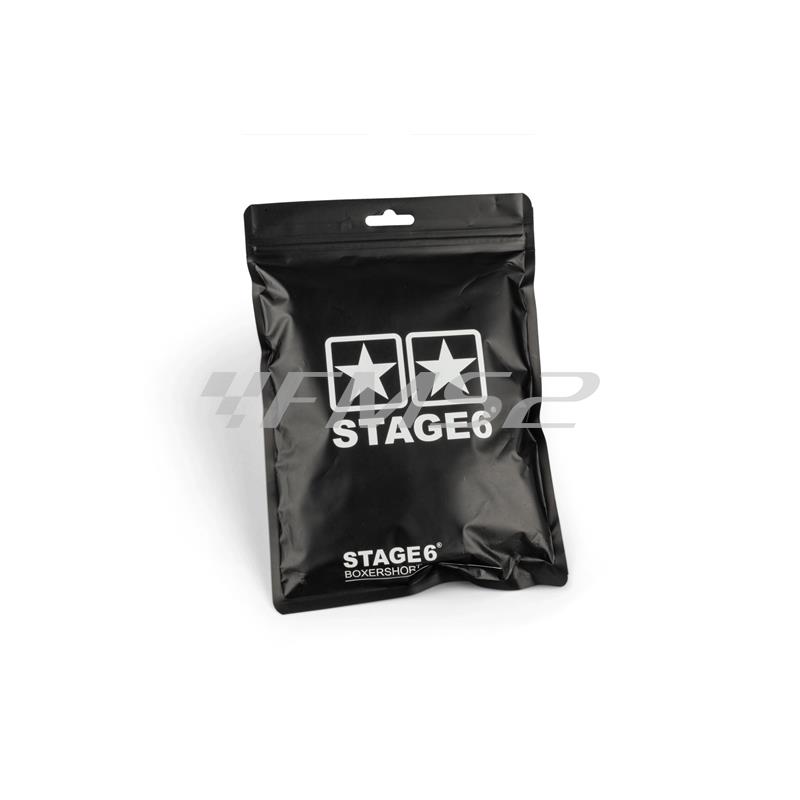 Boxer stage6 da uomo modello stars di colore bianco e taglia M, ricambio S609401M