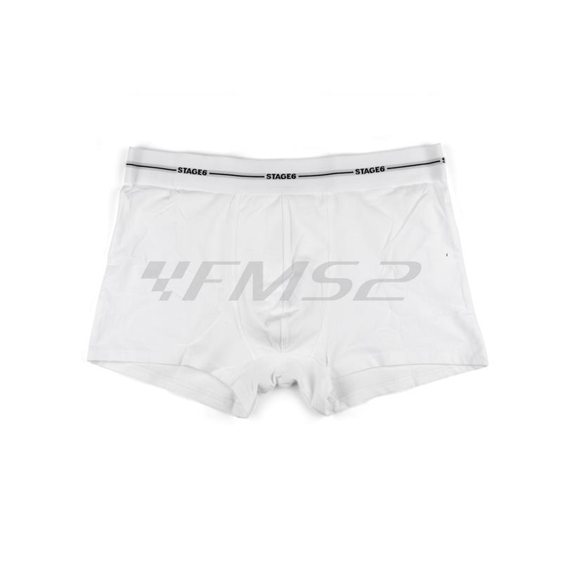 Boxer stage6 da uomo modello signature di colore bianco e taglia L, ricambio S609411L