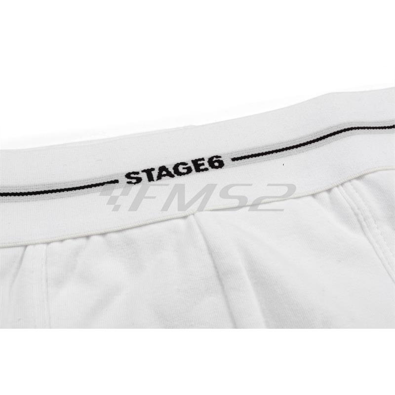 Boxer stage6 da uomo modello signature di colore bianco e taglia L, ricambio S609411L