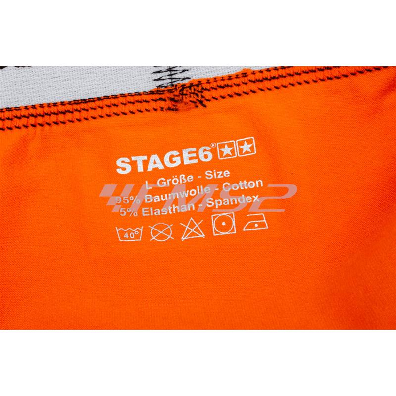 Boxer stage6 da uomo modello signature di colore arancione e taglia M, ricambio S609412M