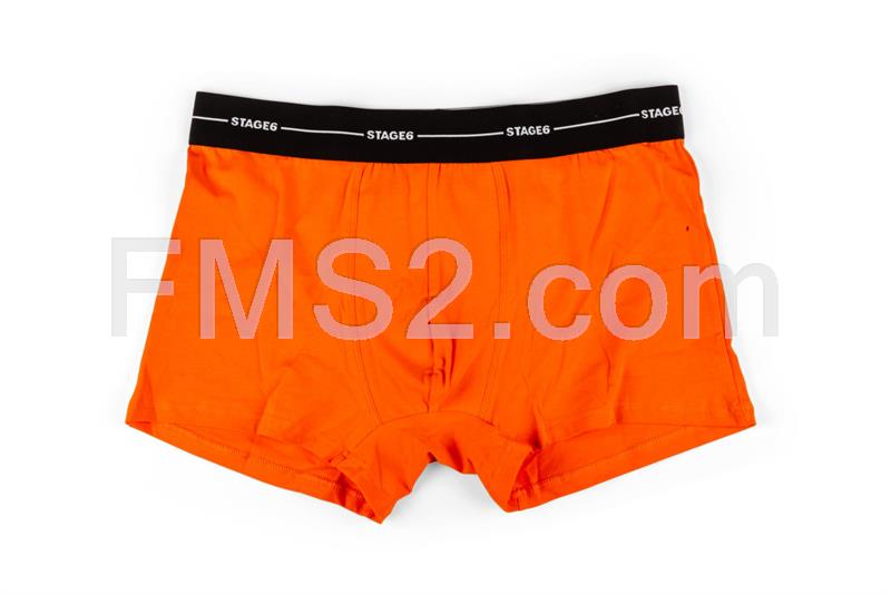Boxer stage6 da uomo modello signature di colore arancione e taglia XL, ricambio S609412XL