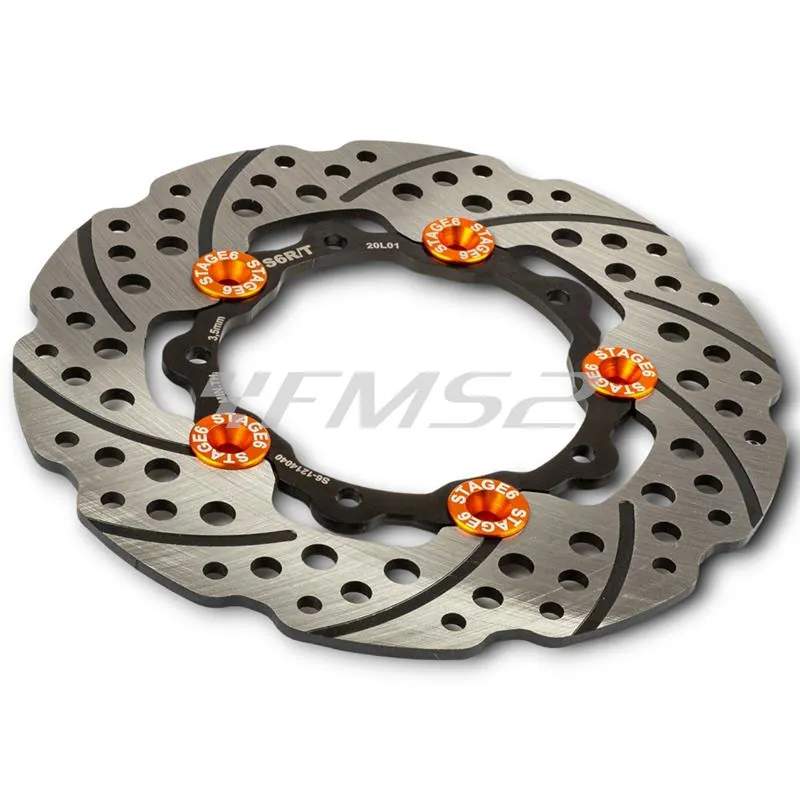 S6-1214040 Disco freno anteriore Stage6 RT diametro 200 mm per scooter Zip SP e Vespa