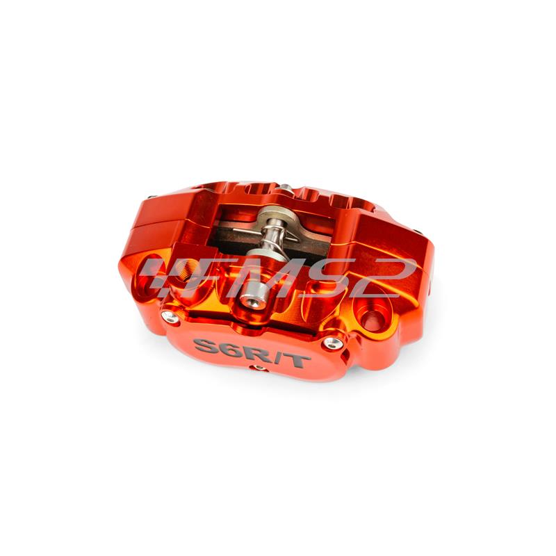 Pinza freno mk2 r\t 4 pist. arancione, ricambio S61400376OR