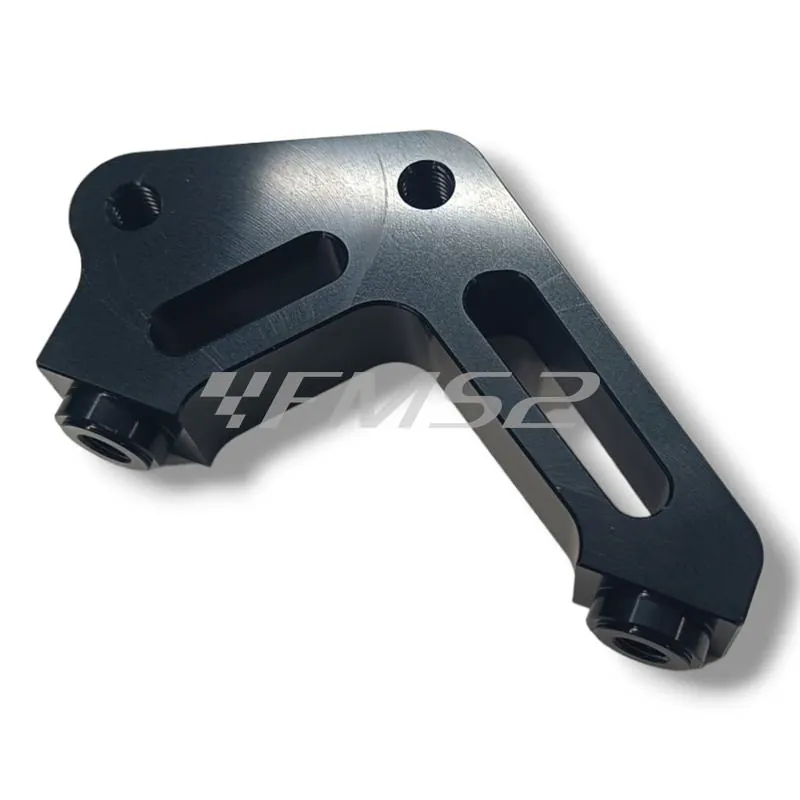 Adattatore pinza freno Stage6 RT per scooter Malaguti F12 con disco maggiorato 260 mm e interasse attacco forcella da 44,0 mm, ricambio S6140068 s6-140068