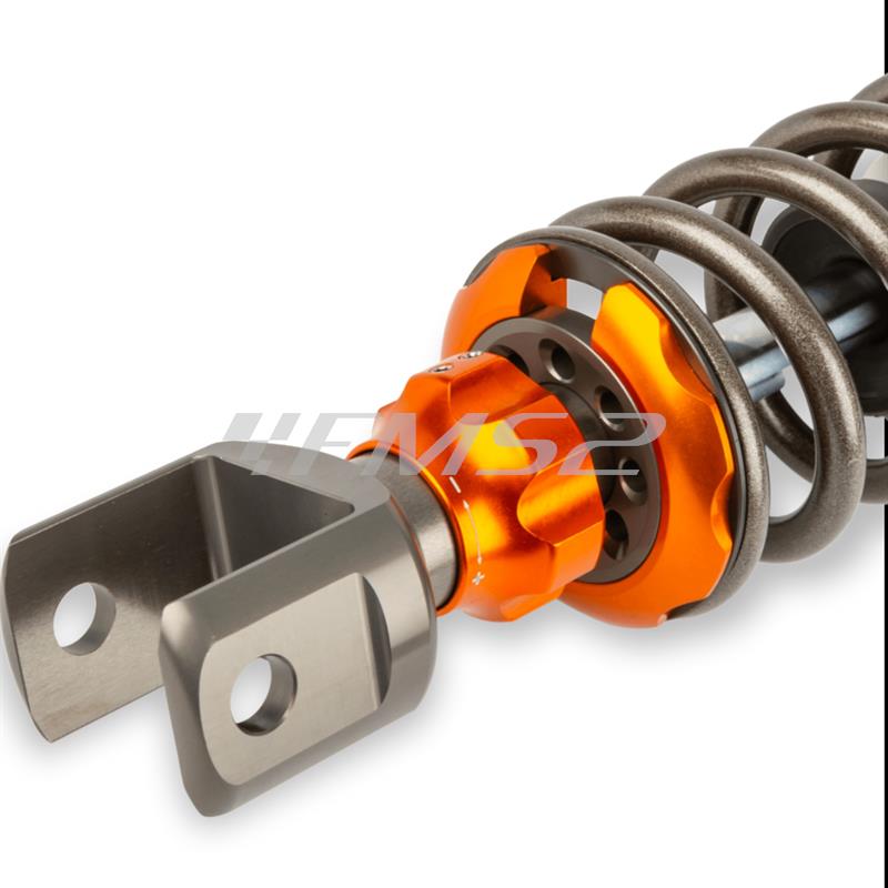 Ammortizzatore posteriore Stage6 R/T replica per scooter Piaggio e Gilera 50 cc raffreddati ad aria e liquido, ricambio S614614005