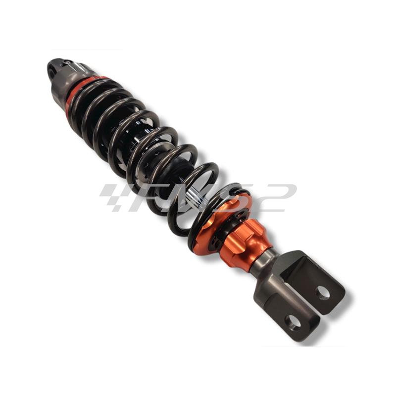 Ammortizzatore posteriore Stage6 R/T replica per scooter Aprilia SR Factory 50 cc motore Piaggio, ricambio S614614006
