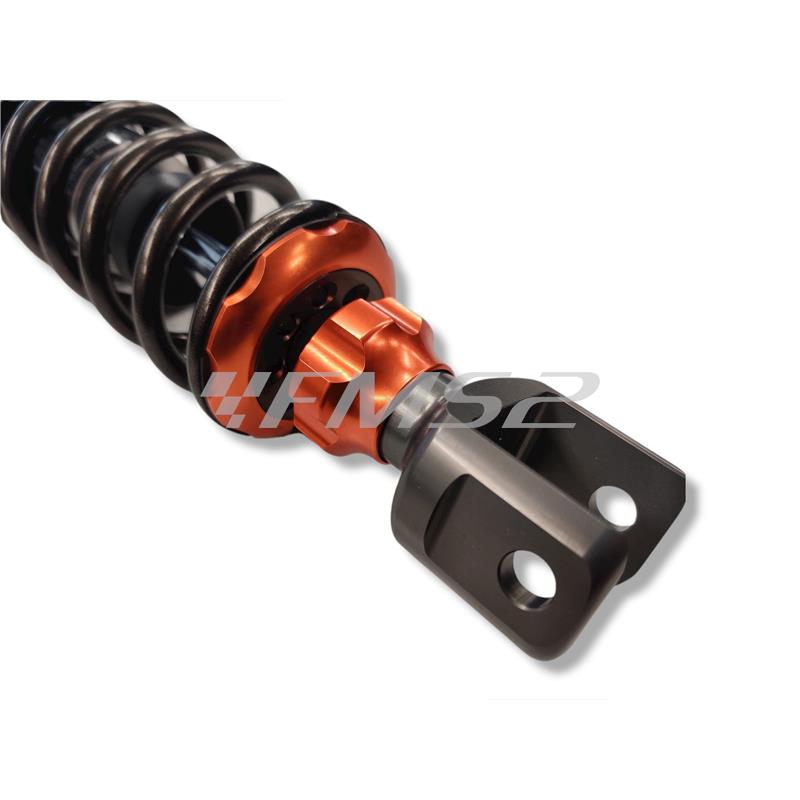 Ammortizzatore posteriore Stage6 R/T replica per scooter Aprilia SR Factory 50 cc motore Piaggio, ricambio S614614006
