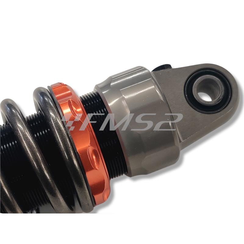 Ammortizzatore posteriore Stage6 R/T replica per scooter Aprilia SR Factory 50 cc motore Piaggio, ricambio S614614006