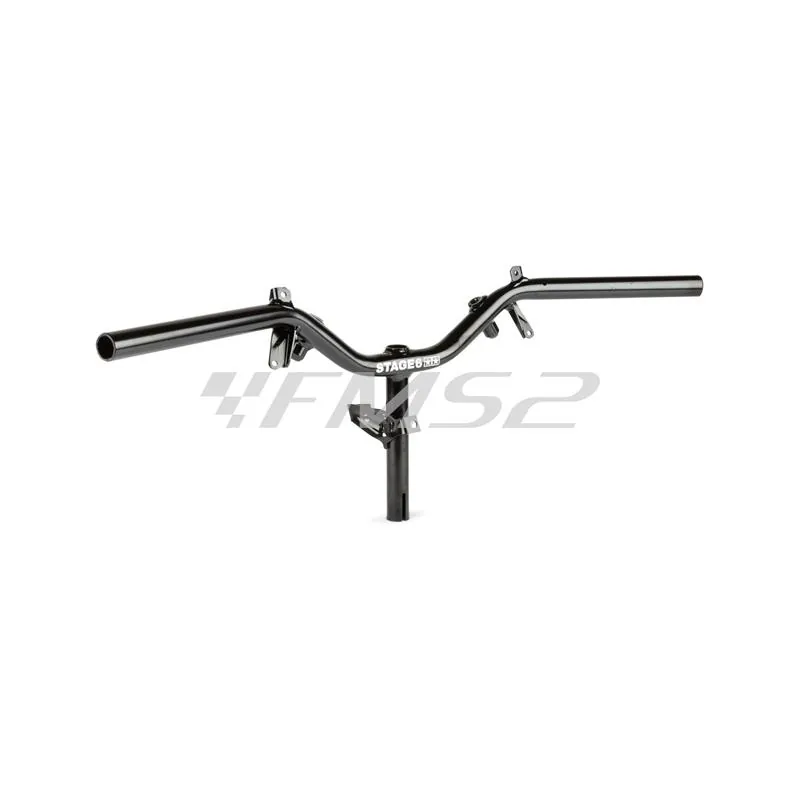Manubrio stage6 rinforzato per scooter Piaggio Zip SP 1 a liquido prodotti dal 1996 fino al 2000 e Zip aria prodotti dal 1993 fino al 1997 , ricambio S6197040