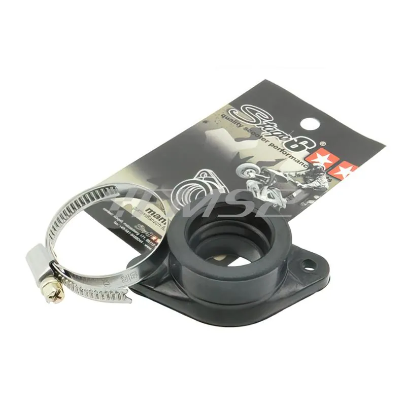 Adattatore 32 mm gomma per collettore in alluminio stage 6 adattatore per montaggio carburatori con imbocco da 32 mm (Stage6), ricambio S632ET032